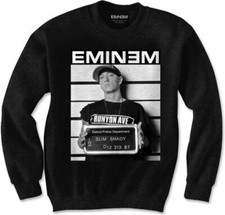 Felpa nera manica lunga uomo