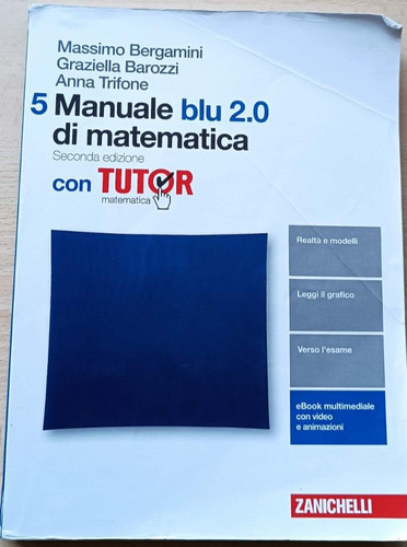 Manuale blu di matematica - manuale,