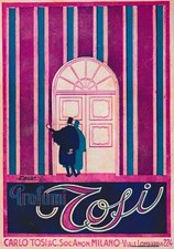 PUBBLICITA' 1925 PROFUMI TOSI