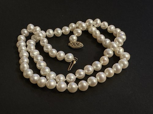 Collana filo perle coltivate