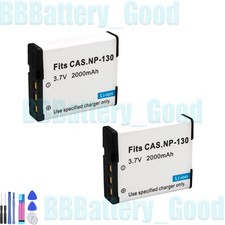 2x Batteria per Casio NP-130