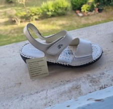 Sandalo Confort Donna Bottega Artigiana Perlato N.36