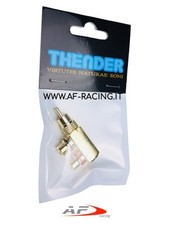 CONNETTORE SPINA RCA SDOPPIATORE THENDER 1 INGRESSO MASCHIO 2 USCITE FEMMINA