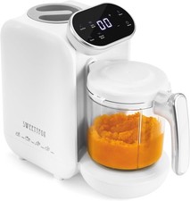 Sweety Fox - Cuocipappa per Bambini - 7 Funzioni - Vapore, Mixer, Impulso