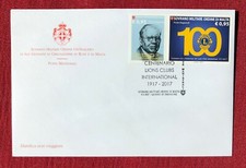 SMOM 2017 BUSTA FDC CENTENARIO
