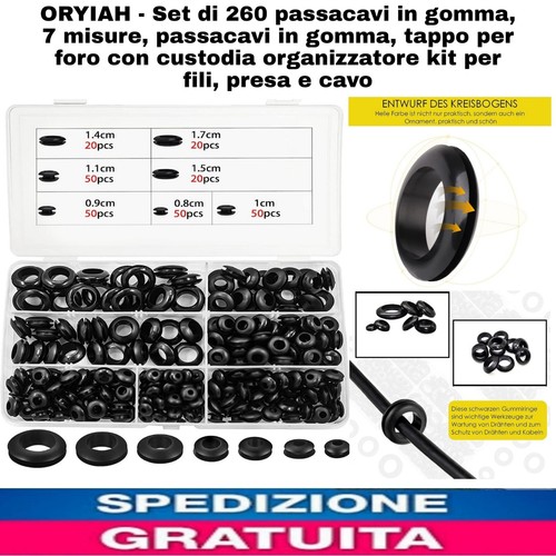 Set 260 passacavi - di,