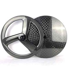 Set ruote in fibra di carbonio