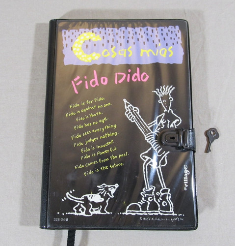 Diario vintage 1985 - fido, dido