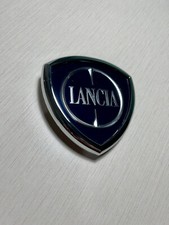 Logo Stemma Sigla Fregio Anteriore = Posteriore Lancia Ypsilon 11> Biadesivo Blu