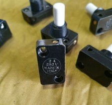 14 Vecchi interruttori elettrici per lampade vintage mai usati