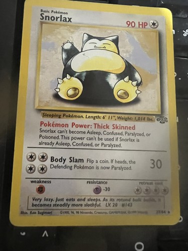 Pokemon snorlax 64 il - pokemon, #27/64