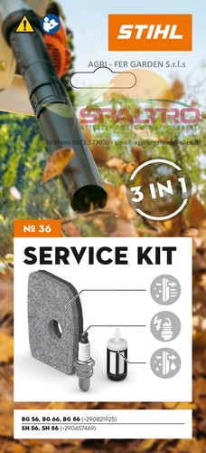 Stihl service kit filtro - 36, (filtro