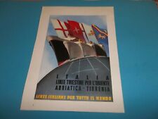 PUBBLICITA' 1942 ALA LITTORIA