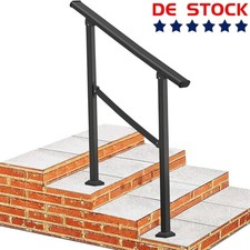 Ringhiera per scale nera in