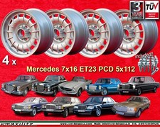 4 Cerchi+Bulloni Mercedes