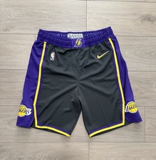 lakers team emesso taglia 40R dichiarazione taglio professionale maglia pantaloncini edizione guadagnata Nike