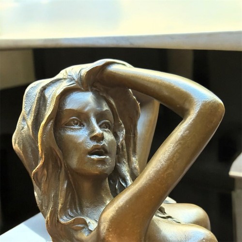 Statua bronzo donna - statua,