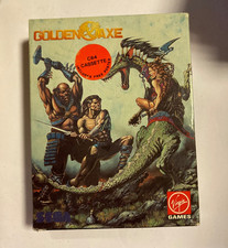 GOLDEN AXE CON BOX E MANUALE  E POSTER CASSETTA PER COMMODORE 64