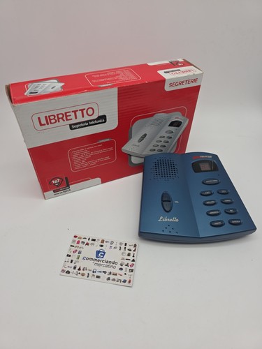 Segreteria telefonica libretto - segreteria,