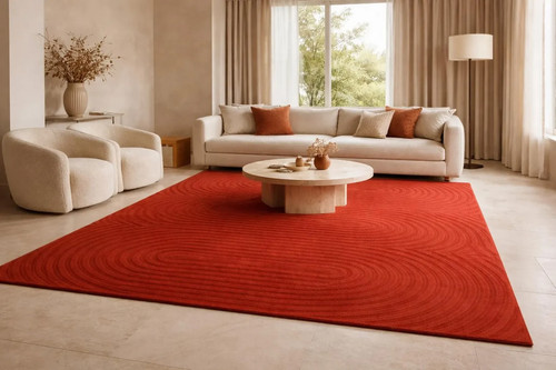 Tappeto moderno trapuntato - , a