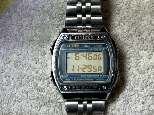 Orologio digitale lcd - digitale, citizen