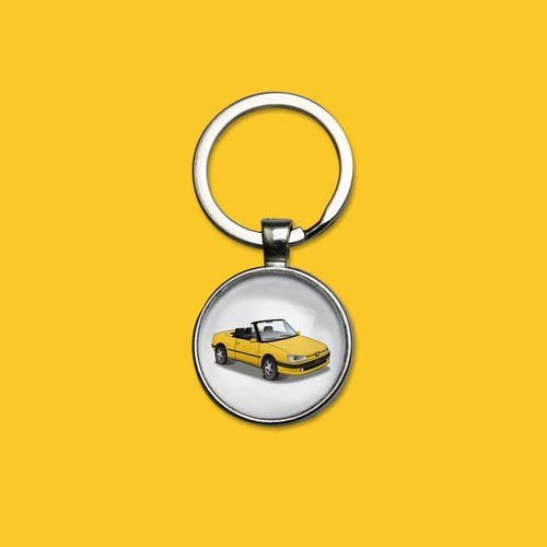 Porte clés peugeot - porte-clés, 306