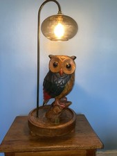Lampada da tavolo grande gufo