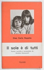 Repetto IL SOLE E DI TUTTI Poesie Tolozzi Genova Grimaldello