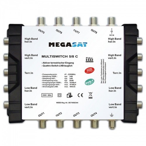Megasat multiswitch c - megasat,