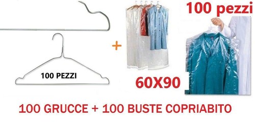 100 grucce metallo camicie - 100,
