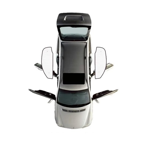 Car sunshade curtain - for, smart