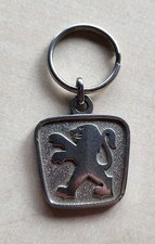 Peugeot Lion Logo Car keyring