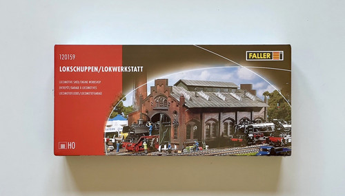 Faller 120159 locomotive depot - 120159,