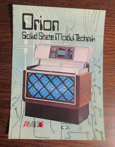 Cartolina juke box orion ami - juke, orion-ami