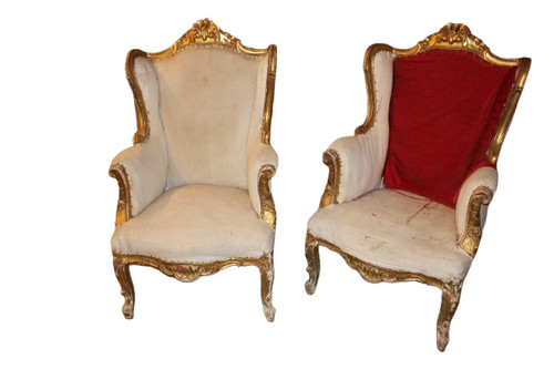 Coppia poltrone francesi - di,