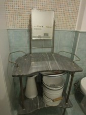 Toeletta primi '900 in marmo