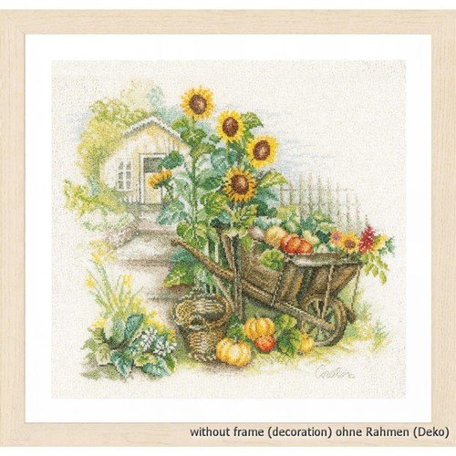 Set punto croce lanarte - set, di