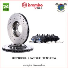 Kit dischi freno + Pastiglie Xtra Ant Brembo per ALFA ROMEO GIULIETTA ##k