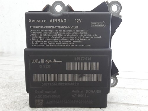 Centralina airbag per - per, fiat