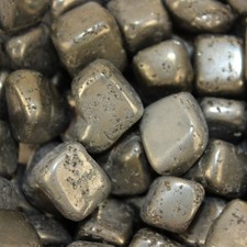 Chakra stone charm - stone, pyrite