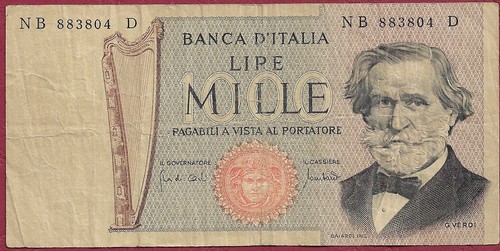 Italia italy 1000 - 1000, lire