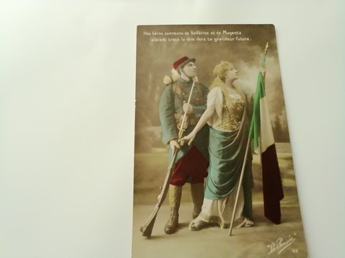 Cartolina francia guerra - cartolina,