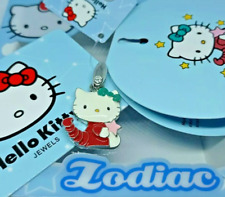 GIOIELLO HELLO KITTY JEWELS PENDENTE SEGNO ZODIACALE SCORPIONE ACCIAIO SMALTATO