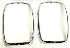 CORNICI FARI PER MERCERDES BENZ BARRA OTTO MERCEDES 200/8 1968-> METALLO CROMATO