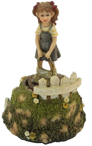 Bambola ceramica carillon - in,