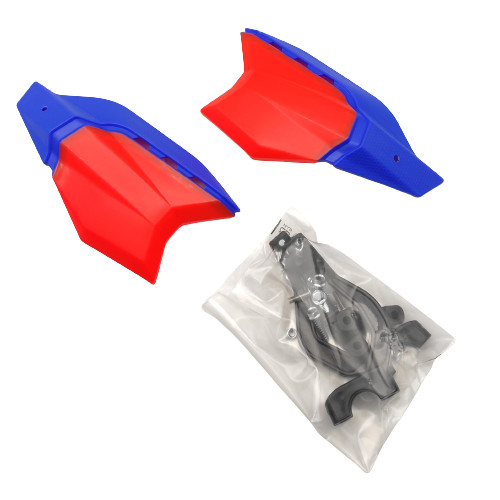 Kit coppia paramani - coppia, rosso/blu