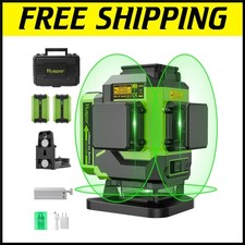 Livella laser 3D autolivellante potenziata - 2 batterie e staffa magnetica incluse