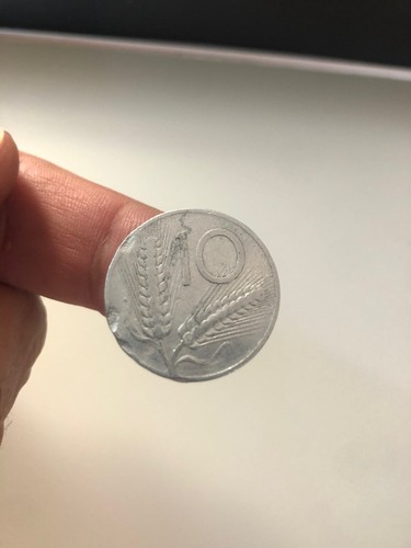 Moneta italia lire - italia,