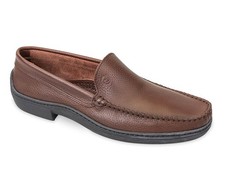 VALLEVERDE SCARPE IN PELLE UOMO ESTATE 11852  MOCASSINI MORO