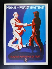Scarso poster litografia